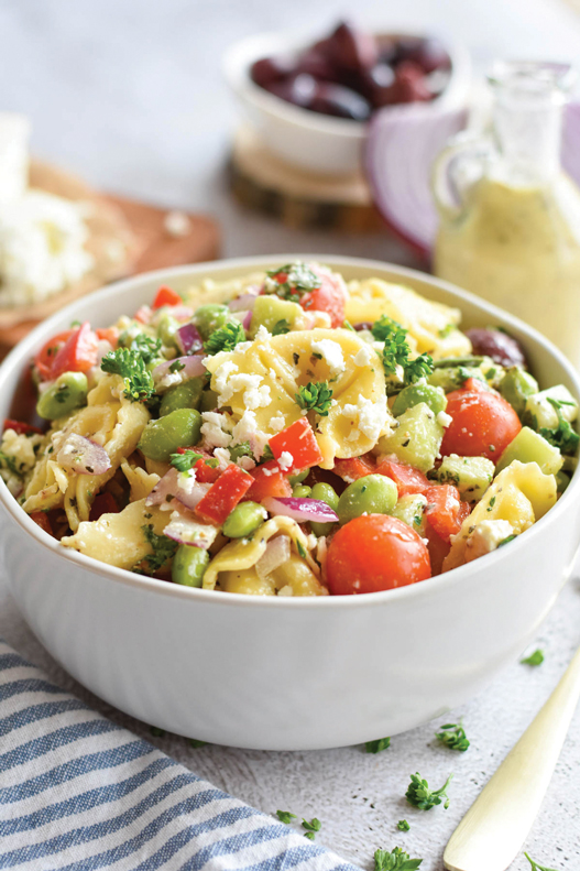 Greek Tortellini Salad