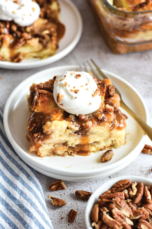 Pecan Pie Bread Pudding