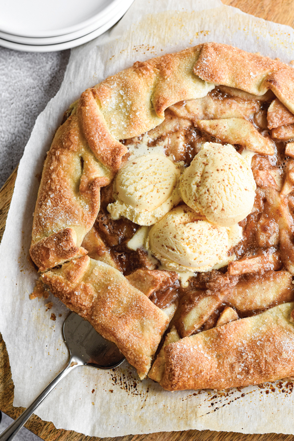 Pear and Apple Galette