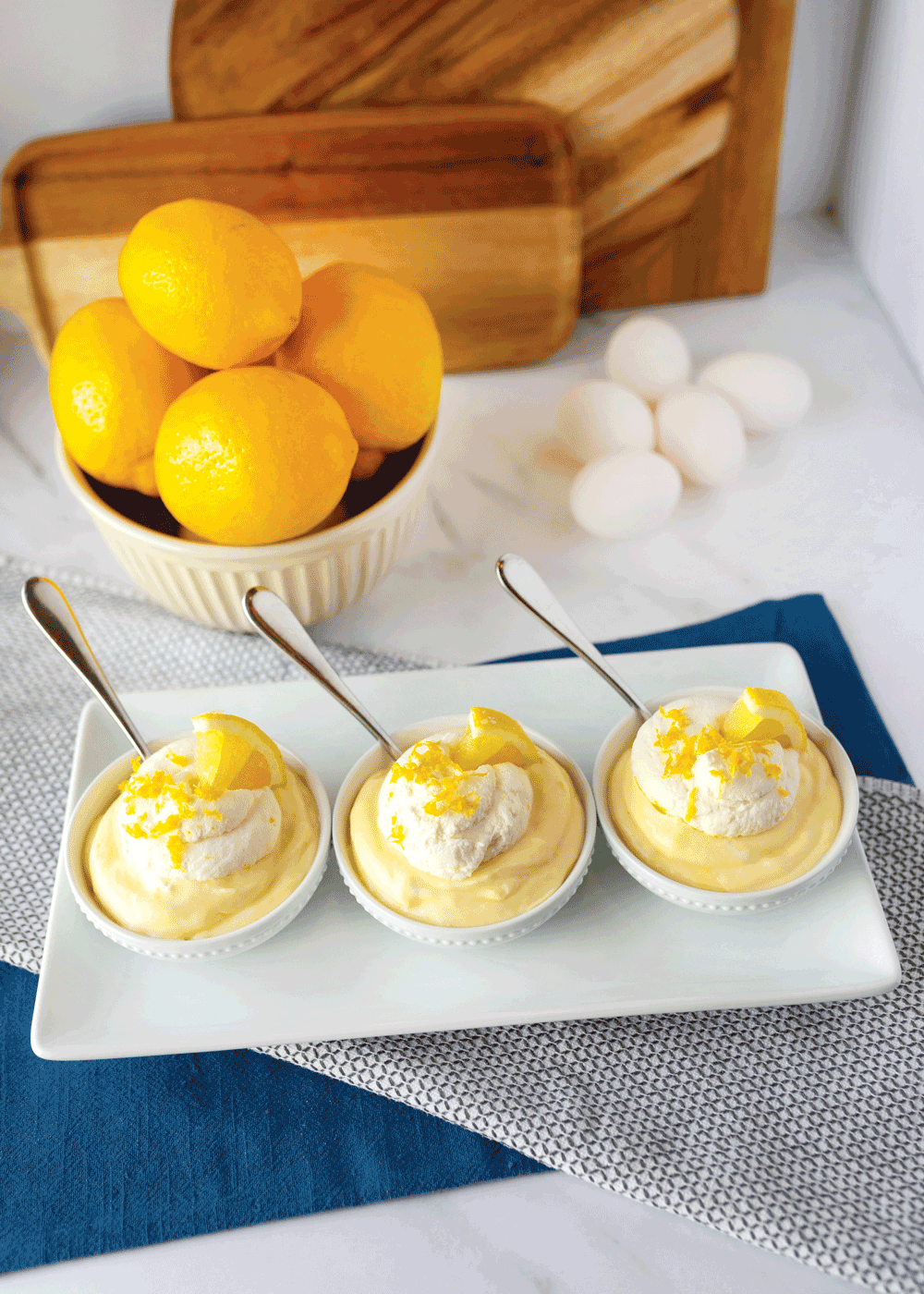 Lemon Mousse Desserts