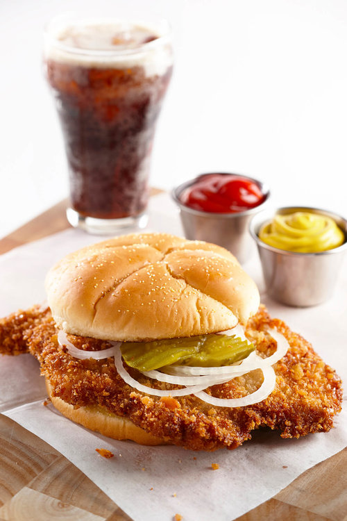 Classic Iowa Pork Tenderloin Sandwich