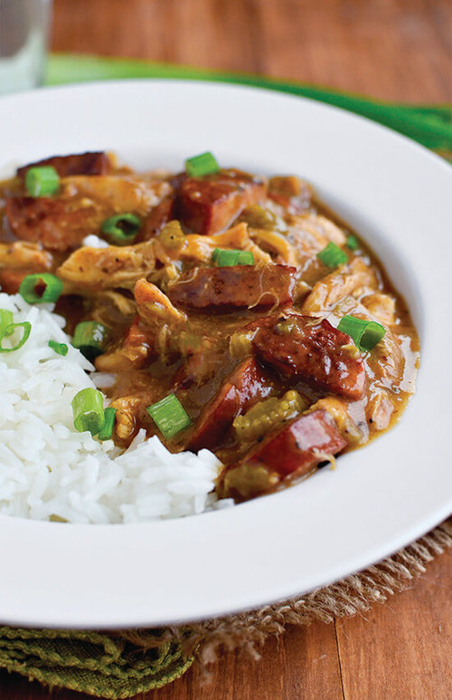 Smoked Sausage and Chicken Gumbo