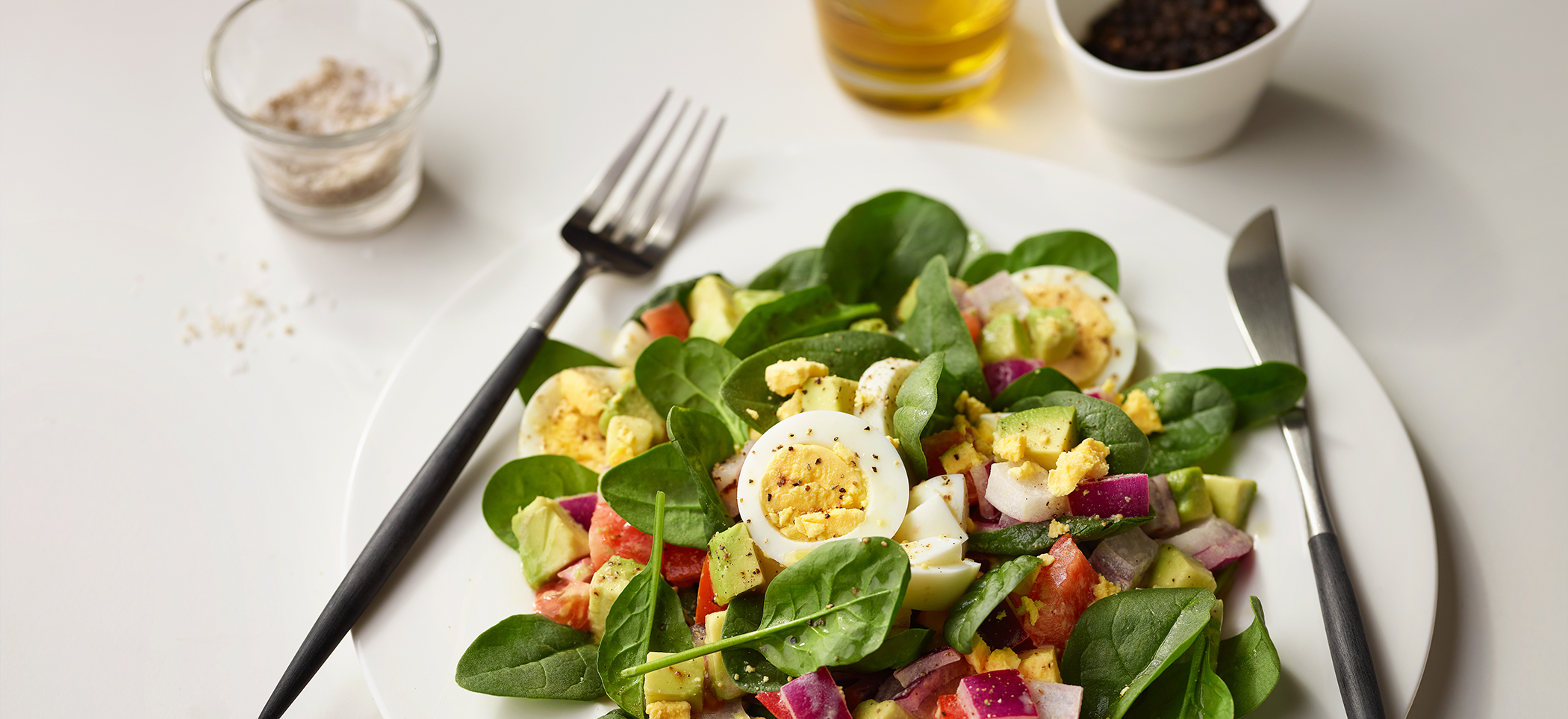 Tomato Avocado Egg Salad