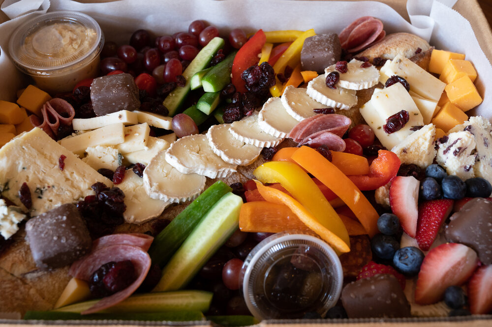 Cheese boards are a blank slate for creativity. Photo Credit: Joseph L. Murphy/Iowa Soybean Association