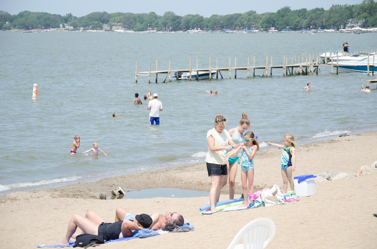 Clear Lake beach