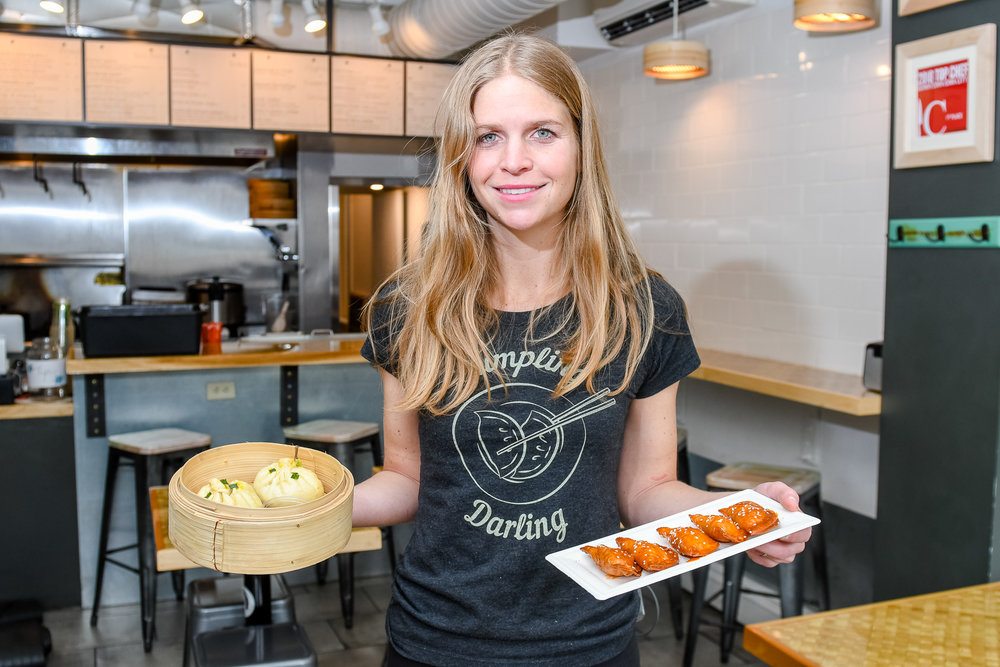 Lesley Triplett owns and operates Dumpling Darling, a fusion dumpling restaurant with locations in Iowa City and Cedar Rapids.
