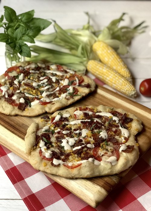 Iowa Summer Pizza. Photo credit: Anita McVey