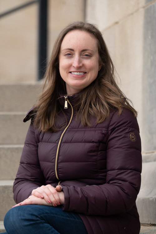 Lisa Nolting, student wellness dietitian at Iowa State University, is also a wife and mom of two young children. She shares tips for breakfast and how journaling and visualizing give clarity to decision-making. Photo credit: Joseph L. Murphy/Iowa Soybean Association