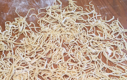 Noodles Made By Hand