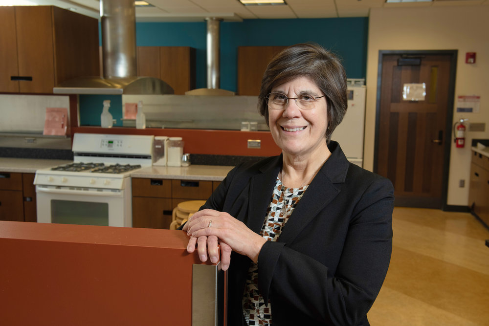 Dr. Ruth MacDonald works with students across the nutrition, dietetic, food science, culinary food science and nursing programs at Iowa State University. Photo credit: Joseph L. Murphy