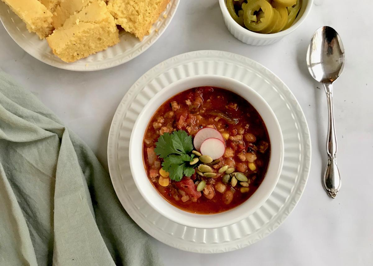 Turkey Poblano Chili